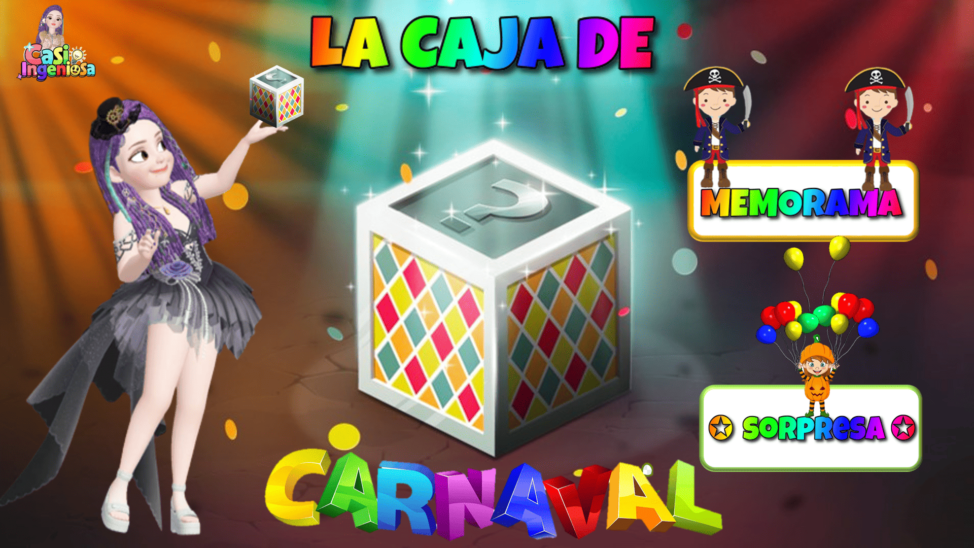 MEMORAMA | CARNAVAL | PPTX