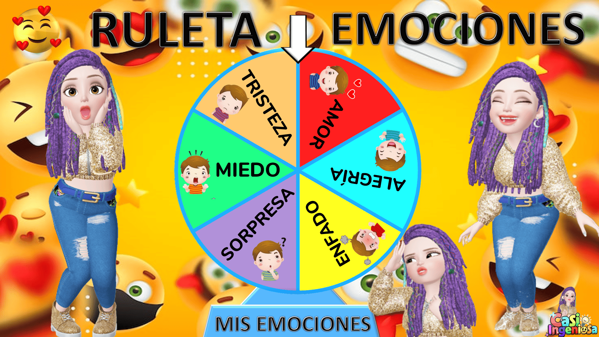 EN PROYECTO | RULETA | EMOCIONES
